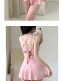 Summer New Women's One-piece Swimsuit, with Exposed Back, Slim and Sexy, Collection of Fairy Style Hot Spring Swimsuits
