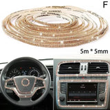 Car Decorative Stickers Auto Crystal Artificial Diamond Girls Car Decoration Accessories Auto Interior Cover  Waterproof amagi
