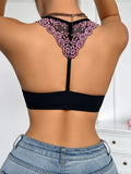Lace Embroidered Flowers Women Bra Front Closure Push-Up Bra Elegant Back Beauty Underwire Sexy Lingerie