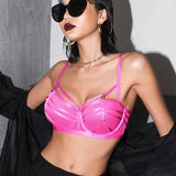 Modest Pure Desire Bralette Set for Women Push Up Bra Small Chest Wireless Full Coverage Summer Comfortable Lingerie Set MOYISU