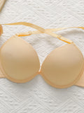 Thickened skin tone bra and beautiful back Push Up Bra  with Padded Underwire Lingerie for Women - Sexy Underwear ﻿A2122