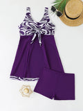 Printed Tankini 2026 Padded Swimsuit Women Shorts Swimwear Female Beach Dress Bathers Bathing Swimming Swim Suit