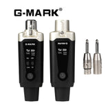 Wireless Microphone System G-MARK GX1.1 UHF XLR Adapter 16 Channels Audio Transmitter And Receiver For 48V Phantom Power Condens