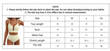 Bikini Women Swimsuit 2025 New Black Metal U Neck Hollow Out Push Up Bra High Waist Swimwear Summer Bathing Suit 2 Piece Biquini