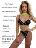 Plus Size Exotic Sexy Lingerie Sexual Underwear Fishnet Body Suits Transparent Sex Babydoll Dress Women Mesh Erotic Costumes
