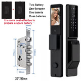 YKESDL Alexa Voice Control Smart Door Lock With Camera