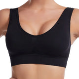Sports Bra Women Hollow Mesh Gym Jogging Crop Top Female More Size Tops Yoga Fitness Vest Sujetador Push Up Sport Bras for Women