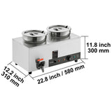 SucceBuy Electric Soup Warmer Stainless Steel Commercial Kitchens