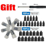 Vacuum Tyre Repair Nail Tire Puncture 10/30pcs Screws Motorcycle Fitting Set Tubeless Wheel Repair Punctures Kit Patches for Car