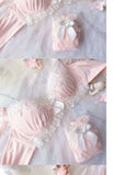 School! MOYISU Japanese Embroidery Bra Set Water Lace Thin Cup Push Up Small Chest Cute Bralette Top Teen Girls AU Summer Sale