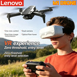 Lenovo M1 Portable Foldable Drone HD Camera Optical Flow Positioning VR Glasses Compatible RC Aerial Quadcopter