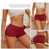 2Pcs/Set Women's Panties Cotton Seamless Sports Boxers Underwear Female Solid Color Briefs Lingerie Intimate Underpants XS-XL