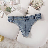 Sexy Low Waist Mini Denim Shorts Women Summer Beach Short Pants Jeans Woman Fashion Womens Club Party Jean Micro Shorts LTMW