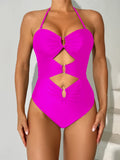 2026 Hollow Starfish Swimsuit Women One Piece Strappy 3D Floral Swimwear Female Bathers Bathing Swimming Swim Suit Beachwear