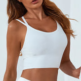 Beautiful back girl's vest with high elasticity no steel ring no chest cushion comfortable bra women's student underwear M033