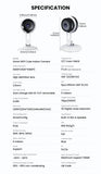 3MP Wireless Smart AI Home Security Camera – Two-Way Audio, Motion Detection, Night Vision