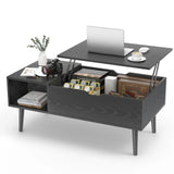JHK Lift Top Coffee Table With Storage Modern Living Room