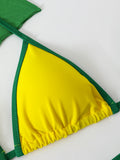 3 Pieces Brazilian Thong Bikinis 2026 Women Trikini Swimwear Female Halter Triangle Swimsuit & Tops Bathing Swimming Swim Suit