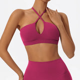 New Summer Sexy Sports Bra Workout Brasier Running Breathable Fitness Underwear Female Quick-Dry Yoga Clothes Gym Top Woman