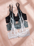 3pcs/Set Women's Sexy Lace Underwire Push Up Bra Women's Underwear Set