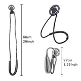 Universal smartphone holder, neck-hanging magnetic phone holder, lazy phone holder