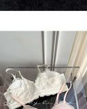 Summer Hot Sale! Front Closure Compression Bra for Small Bust - Sexy Lace Back Push Up Bralette, Lightweight Invisible Comfort