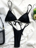 Extreme Mini Micro String Tiny Bikini Female Swimsuit Women Thong Swimwear Two-pieces Bikini Set Triangle Bathing Suit Swim Lady