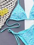 Zebra Print Halter micro Bikini 2025 women Bandeau String Swimsuit Female swimwear Neon Shiny bikini set Leopard Bathing Suit
