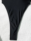 Extreme Mini Micro G String Cross Backless Thong Monikini Women Swimwear One Piece Swimsuit Female High Cut Bathing Suit Swim
