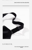 MOYISU Adjustable Anti-Sag Bra for Women, Big Bust Minimizer Wireless Bralette Lightweight No Spillage Comfort Plus Size Summer