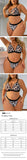 Women’s Sexy Leopard Print Lingerie Set, Plus Size Shapewear Minimizer Bra, Supportive Side-Smoothing Underwear