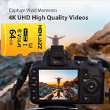 Original Micro TF SD 32GB 64GB 512GB SD Card Memory Card Class 10 U3 V30 High Speed with Adapter for PS Vita Switch Lite Gaming