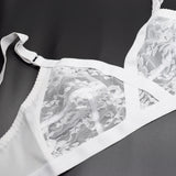 Bra For Women Lace Bralette Wireless Big Bosom Minimizer Plus Size Sexy Lingerie Female Underwear Full Cup BH Tops