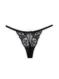 French Sexy Lingerie Set Women Ultra Thin See Through Embroidery Lace Bra & Thong Push Up Underwear Shaping Camisole Set MOYISU