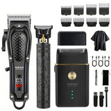 hiena 212 Professional Hair Cutter Mans Hair Clipper Set Metal Electric Cordless Hair Trimmer for Barber LCD Display Hair cutt