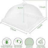 Foldable Food Mesh Cover Fly Anti Mosquito Pop-Up Food Cover Umbrella Meal Vegetable Fruit Breathable Cover Kitchen Accessories