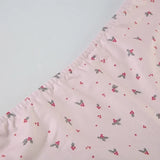 Summer Two-piece Pajamas Set for Women Sleepwear  Floral Lace Pink Sleeveless Camisoles and Slim Shorts Loungewear