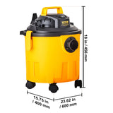 SucceBuy Wet Dry Shop Vacuum Powerful Suction For Carpets And Pet Hair
