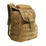 35L Men's Tactical Backpack Survival Hiking Backpack Multifunctional Outdoor Bag Travel Camping Sports Riding Travel Bag