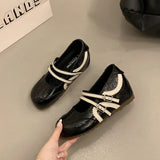 Women's Retro Elegant Shallow Mouth Casual Wedge Heel Mary Jane Shoes  Autumn New Fashion Versatile Comfortable Single Shoes