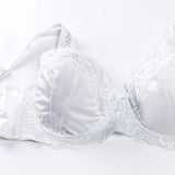 Plus Size E F G H I Cup Womens Bra Lace Brassiere Support Underwire Mesh Thin Large Adjusted-straps BH