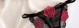 Pure Desire French Lace Bra Set Rose Embroidery Minimizer Wireless Comfort Support Full Bust Anti Sagging Breathable No Show USA