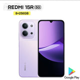 XIAOMI/REDMI 15R original smart thin and thin 5G mobile phone 8GB+256GBn memory/6000mAh long standby IP64 waterproof and dustpro