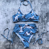Bandage Bikini Sport Swimwear Women Swimsuit High Waist Bikini Set Push Up Maillot De Bain Femme Beachwear 2026 Bathing Suit