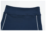 Summer Tight Yoga Suit Women Color Contrast Strapless Slim Sports Tank Top Shorts Fitness Suit Gym Running Workout Tracksuit