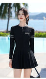 New Women's Split Style Swimsuit for Slimming, Belly Covering, and High-end Sports Style