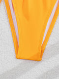 Sexy Yellow 3D Flower Mesh Cover Up Bikini Set 2026 Women Push Up Bra Skirt 3 Piece Swimsuit Beach Bathing Suit Holiday Swimwear