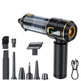 Mini Car Vacuum Cleaner Strong Scution Cordless 998000PA Powerful Wireless Car Cleaner HandHeld Portable Vacuum Cleaner for Car