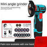 12V brushless/wire drawing Angle grinder 1PCS lithium battery 450W 18500Rpm cordless mini polishing machine cutting and grinding