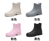 Rain Boots Women Garden Galoshes Waterproof Rubber Chelsea Boot Female Non-slip Rainshoes Fishing Water Shoes Botas Lluvia Mujer